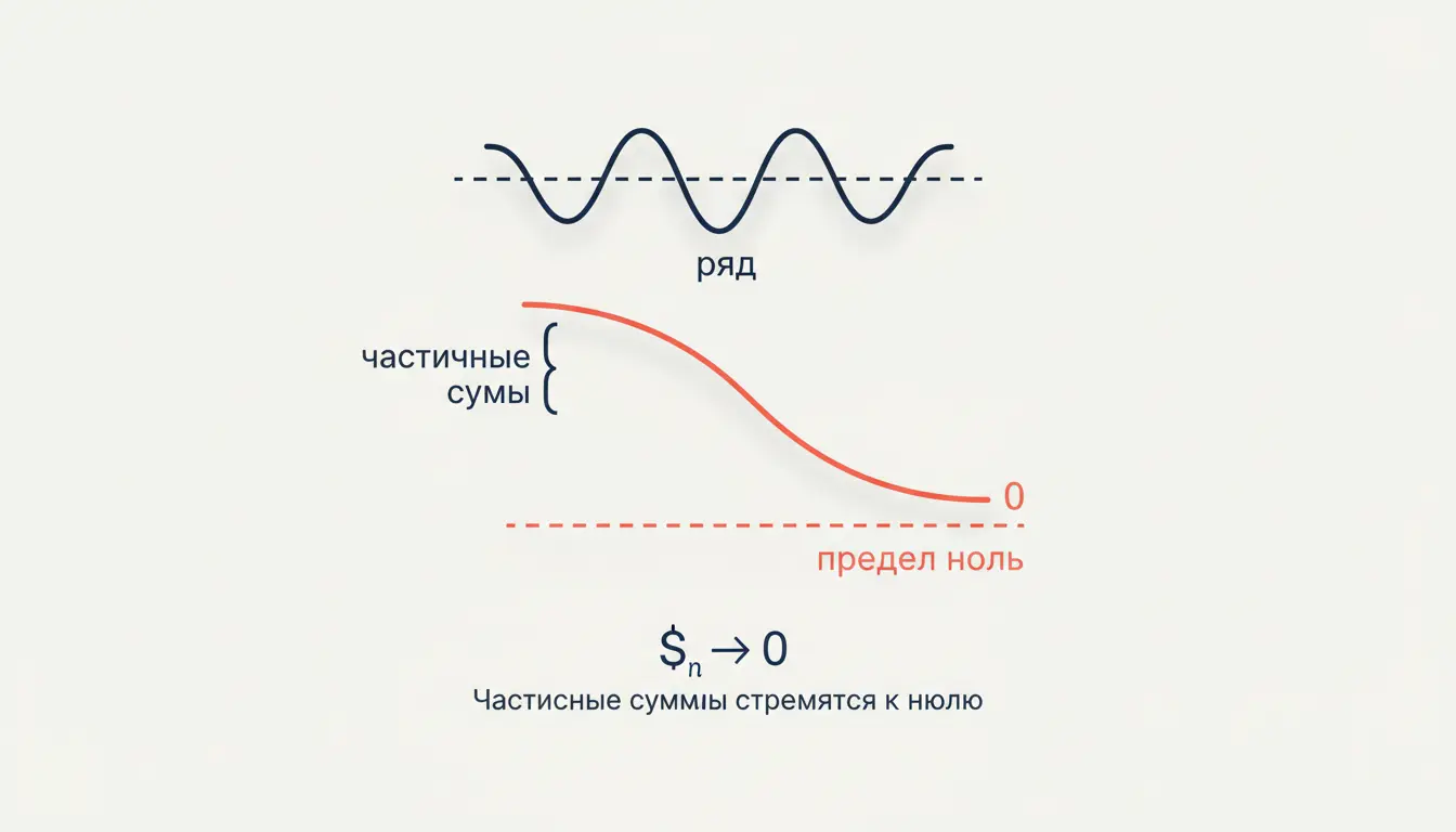Признак Дирихле: ряды и пошаговый разбор задач