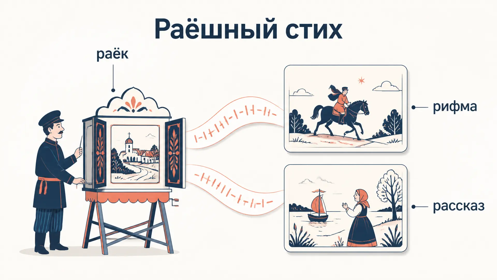 Раёшный стих: ритм, рифма и раёшник