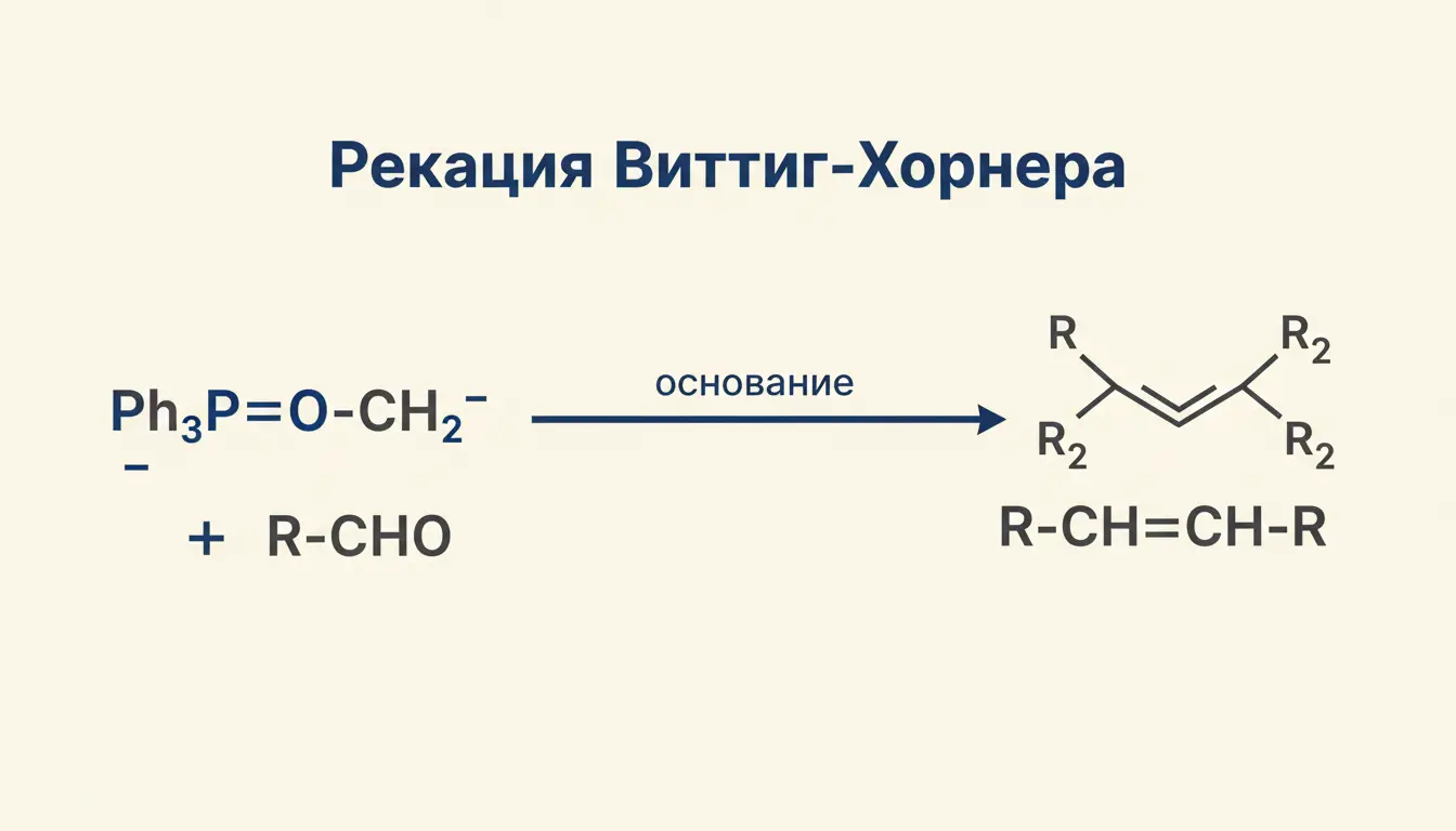 Реакция Виттига-Хорнера: фосфин-оксидное олефинирование