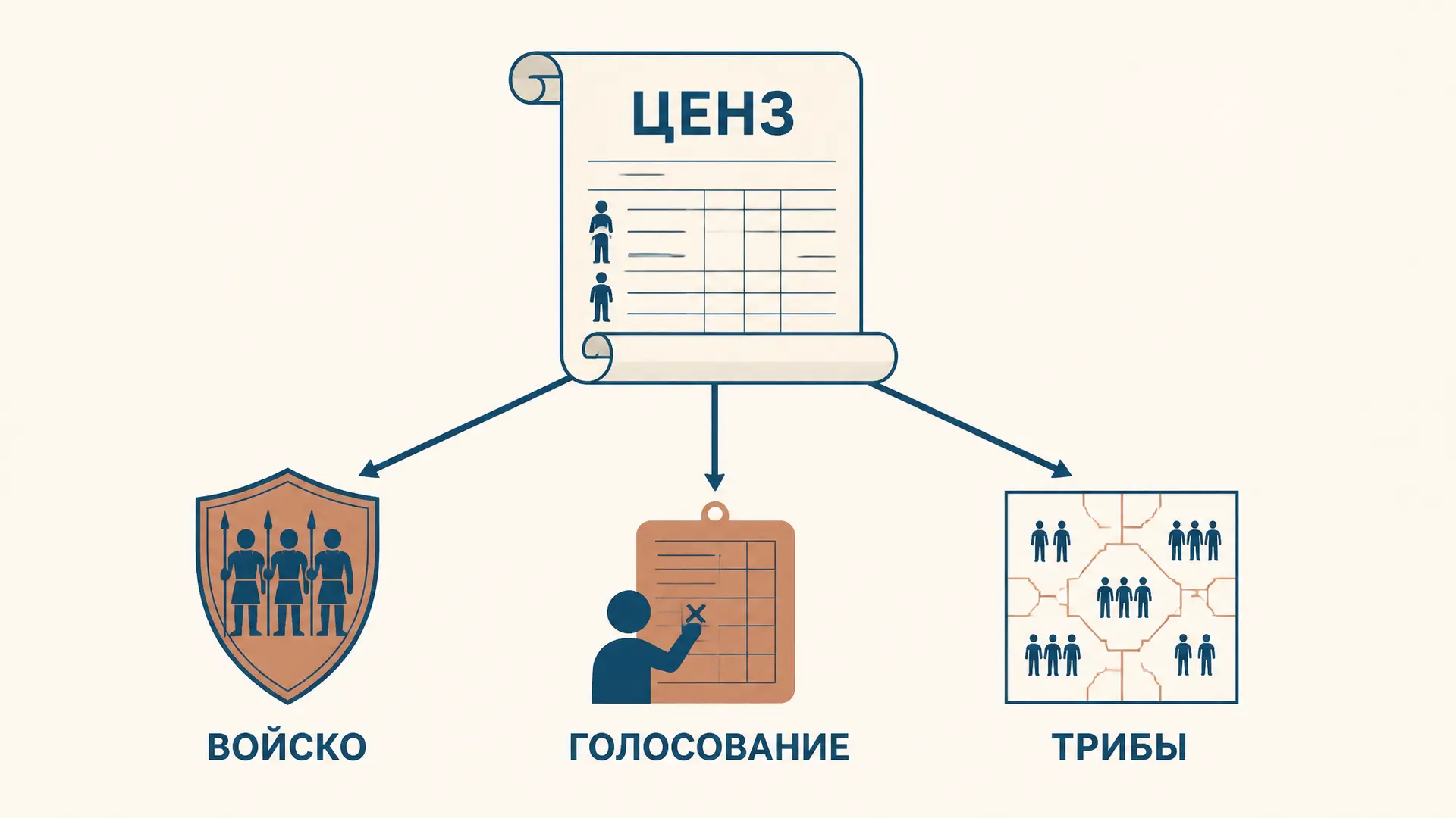 Реформа Сервия Туллия: ценз, классы и центурии