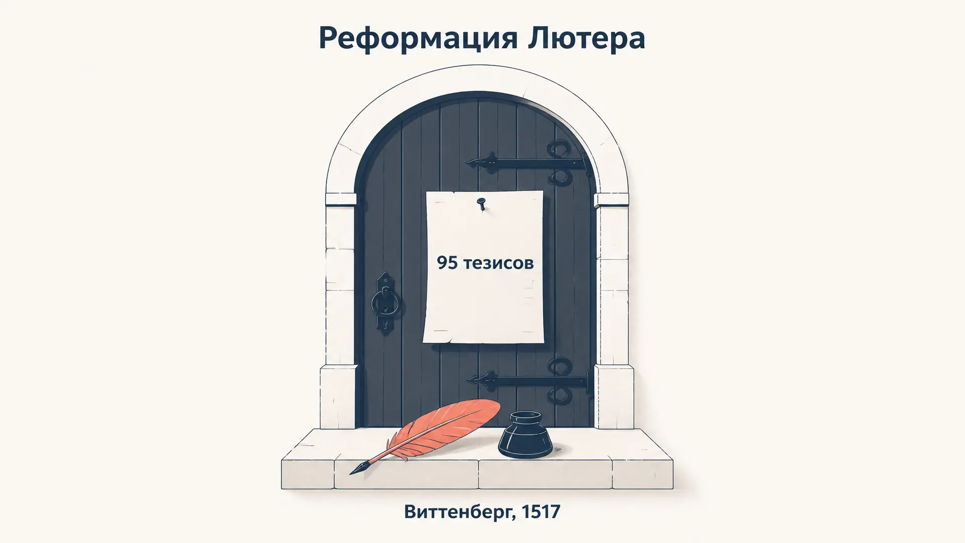 Реформация Лютера: причины, 95 тезисов и итоги