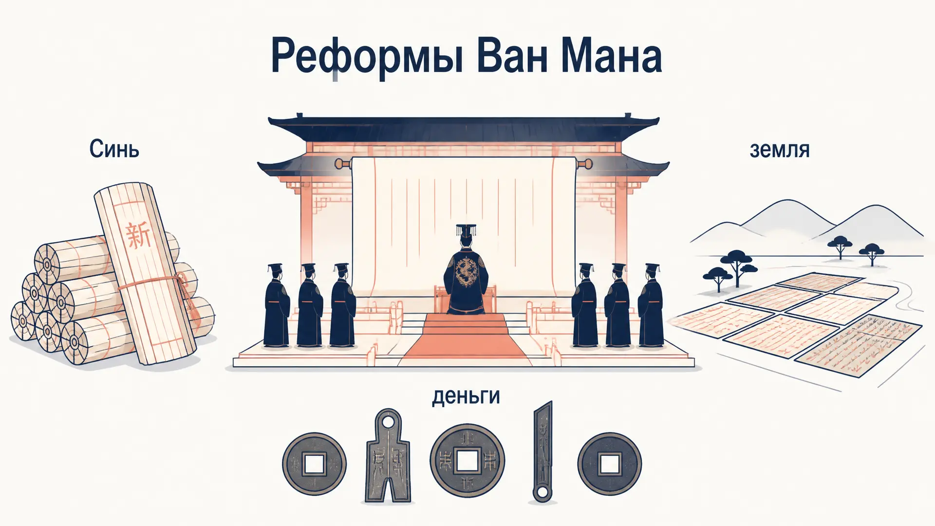 Реформы Ван Мана: династия Синь и кризис Хань