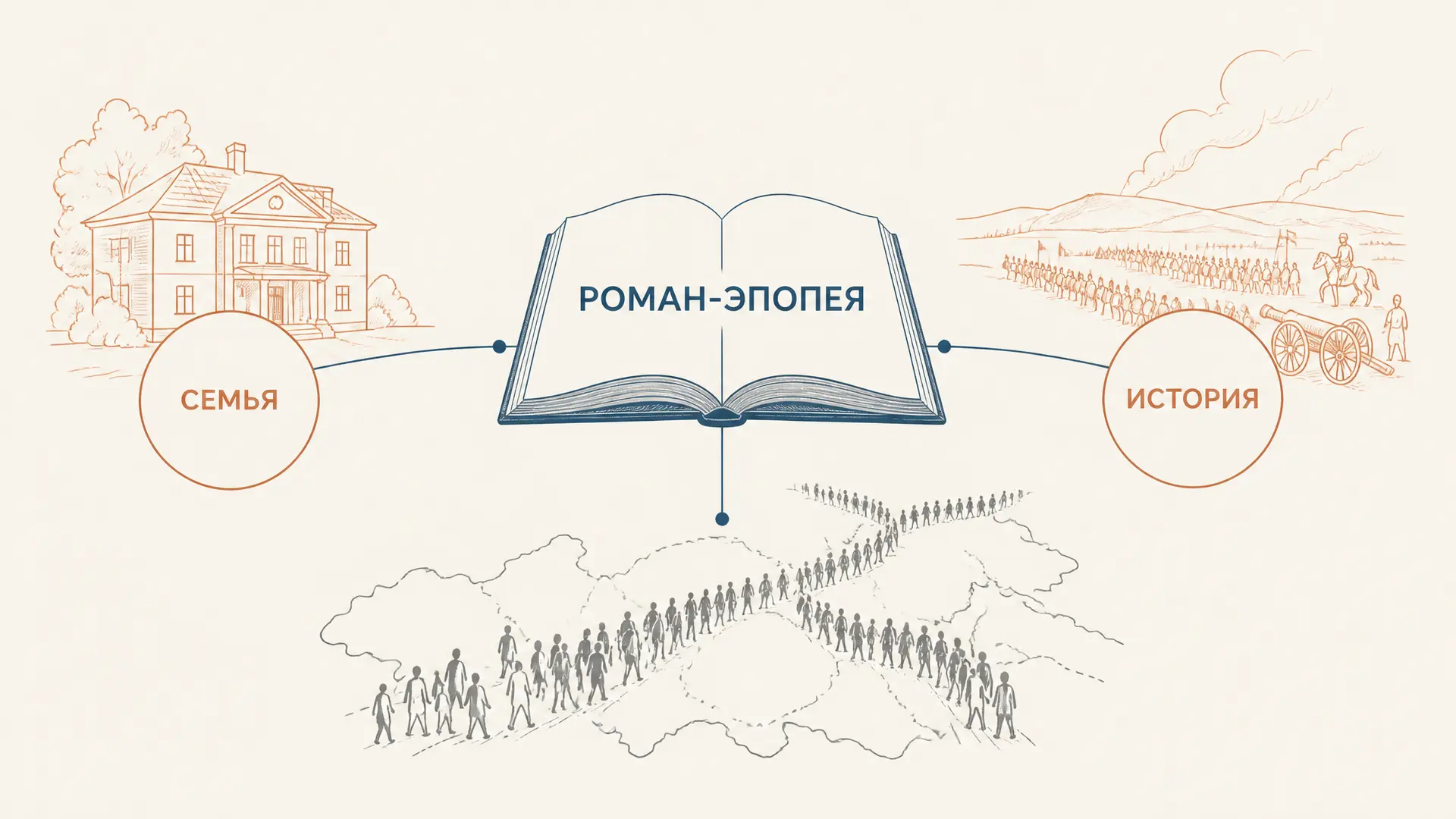 Роман-эпопея «Война и мир»: признаки и смысл