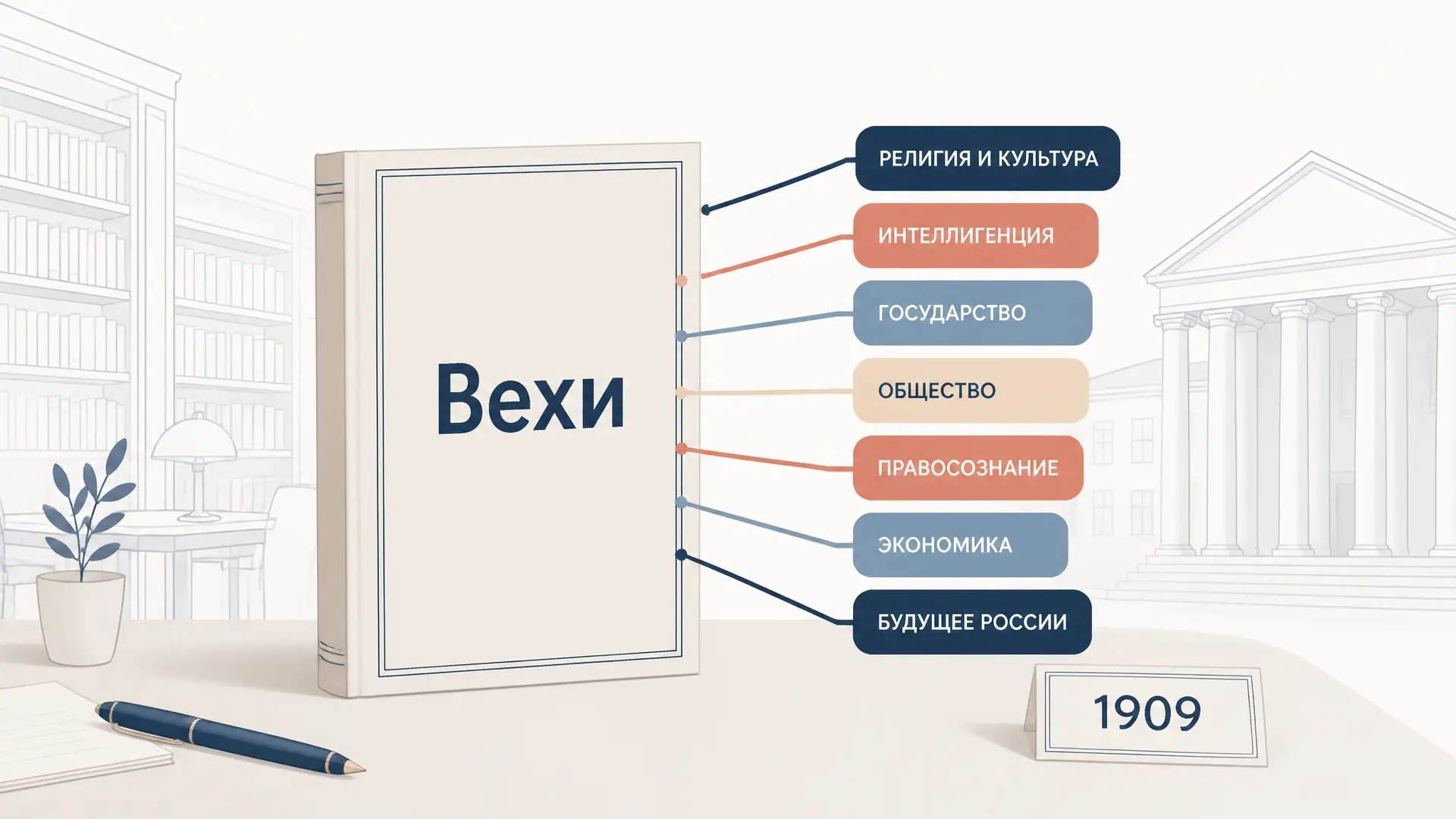 Вехи 1909: сборник о русской интеллигенции