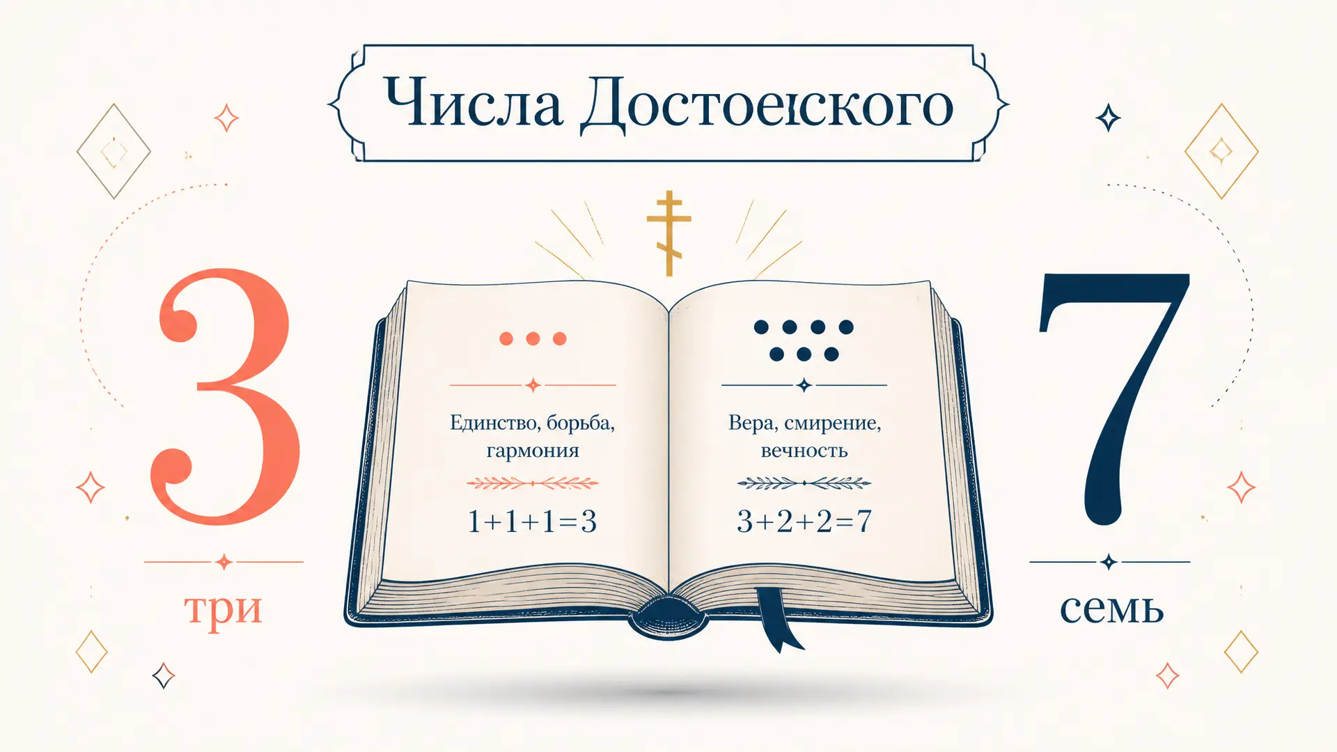 Символика числа в «Преступлении и наказании»: три и семь