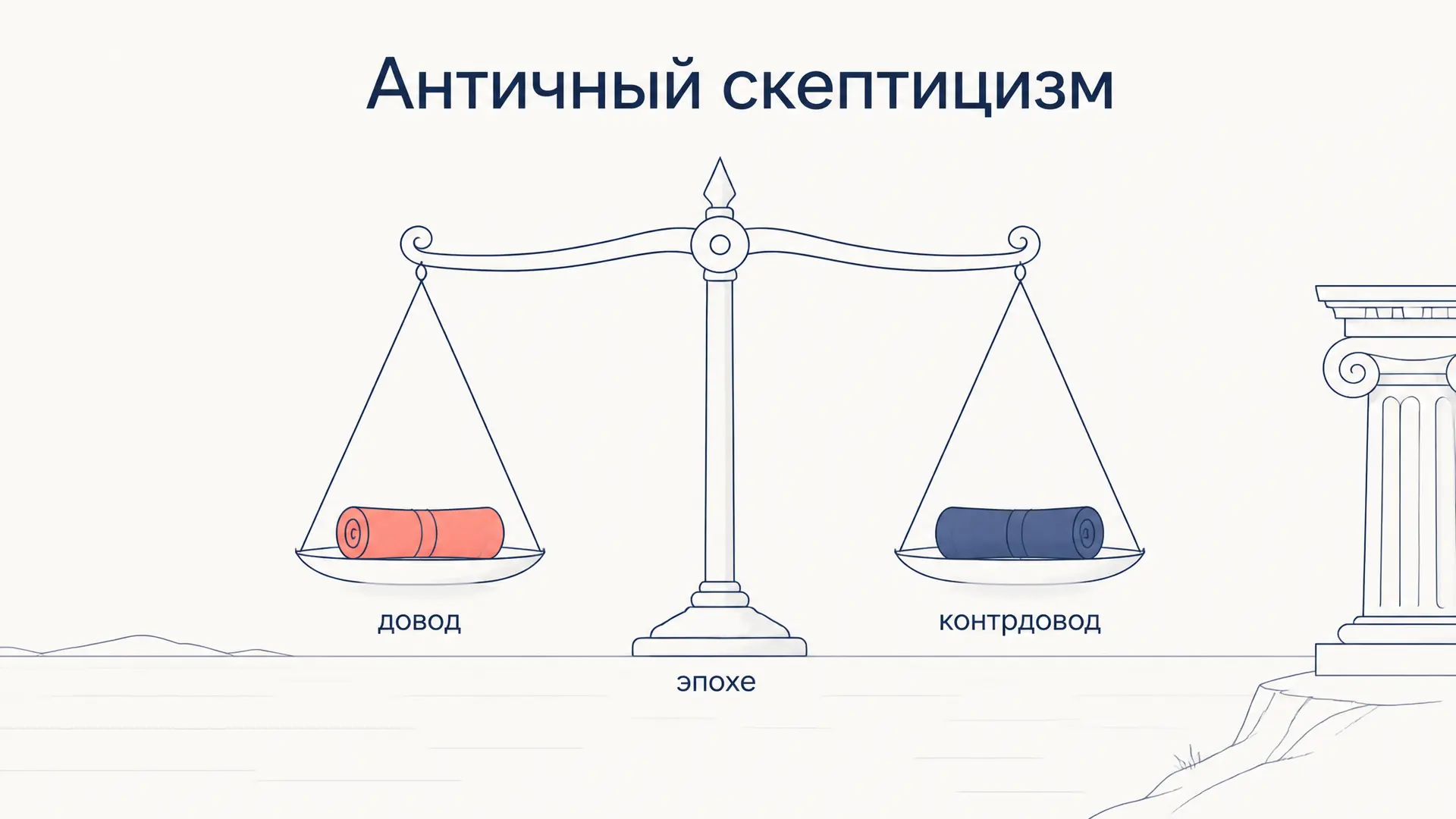 Античный скептицизм: от Пиррона до Секста Эмпирика
