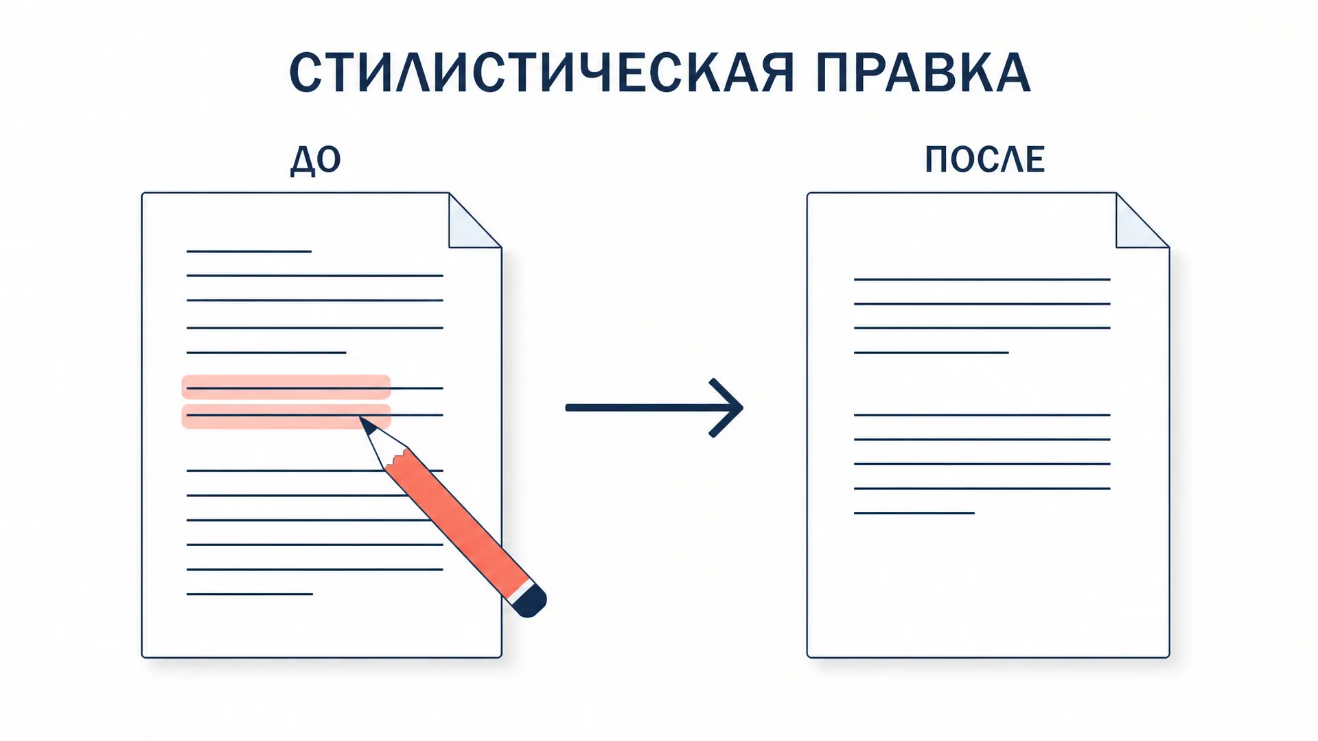 Стилистическая правка текста: виды и примеры