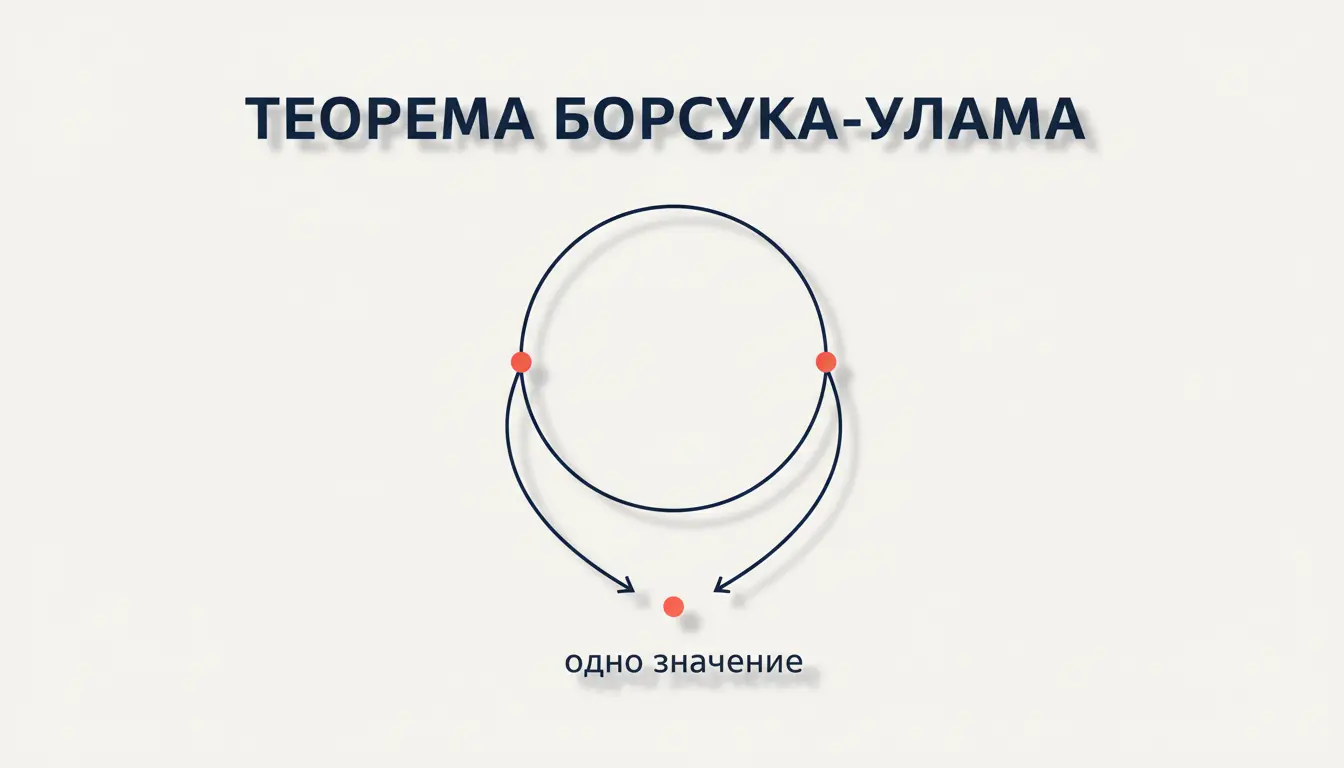 Теорема Борсука-Улама: антиподы, бутерброд и комбинаторика