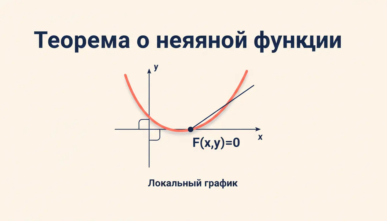 Теорема о неявной функции: доказательство по шагам