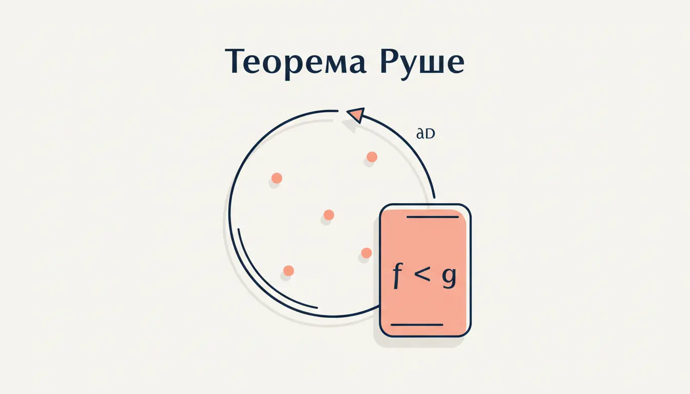 Теорема Руше: подсчёт нулей аналитической функции