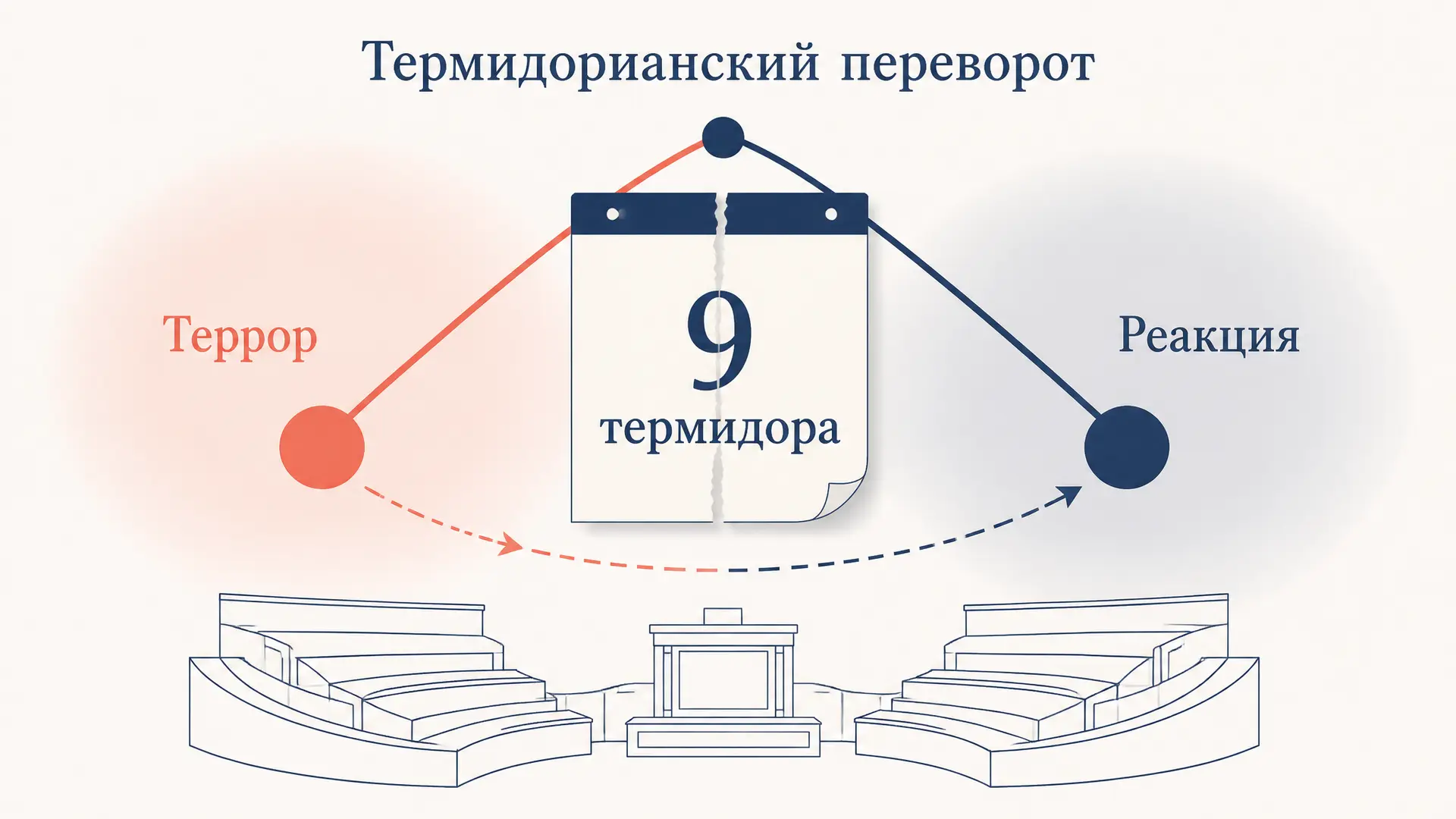 Термидорианский переворот: причины, ход и итоги 9 термидора