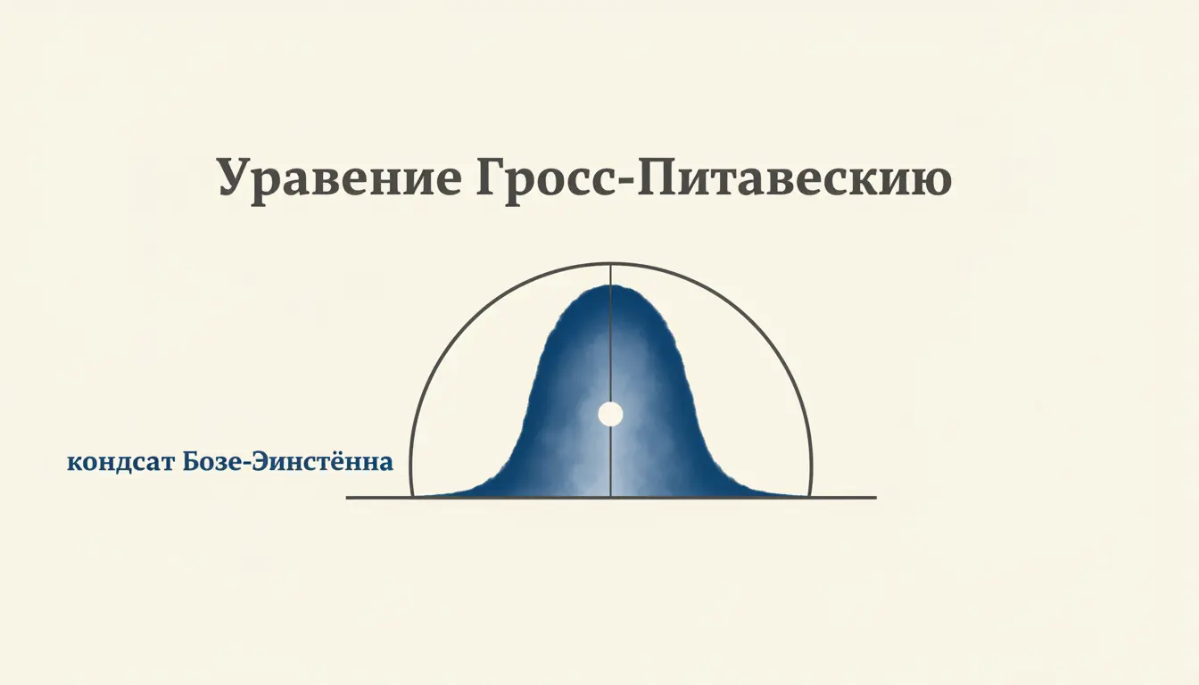 Уравнение Гросса-Питаевского: вывод, решения и БЭК