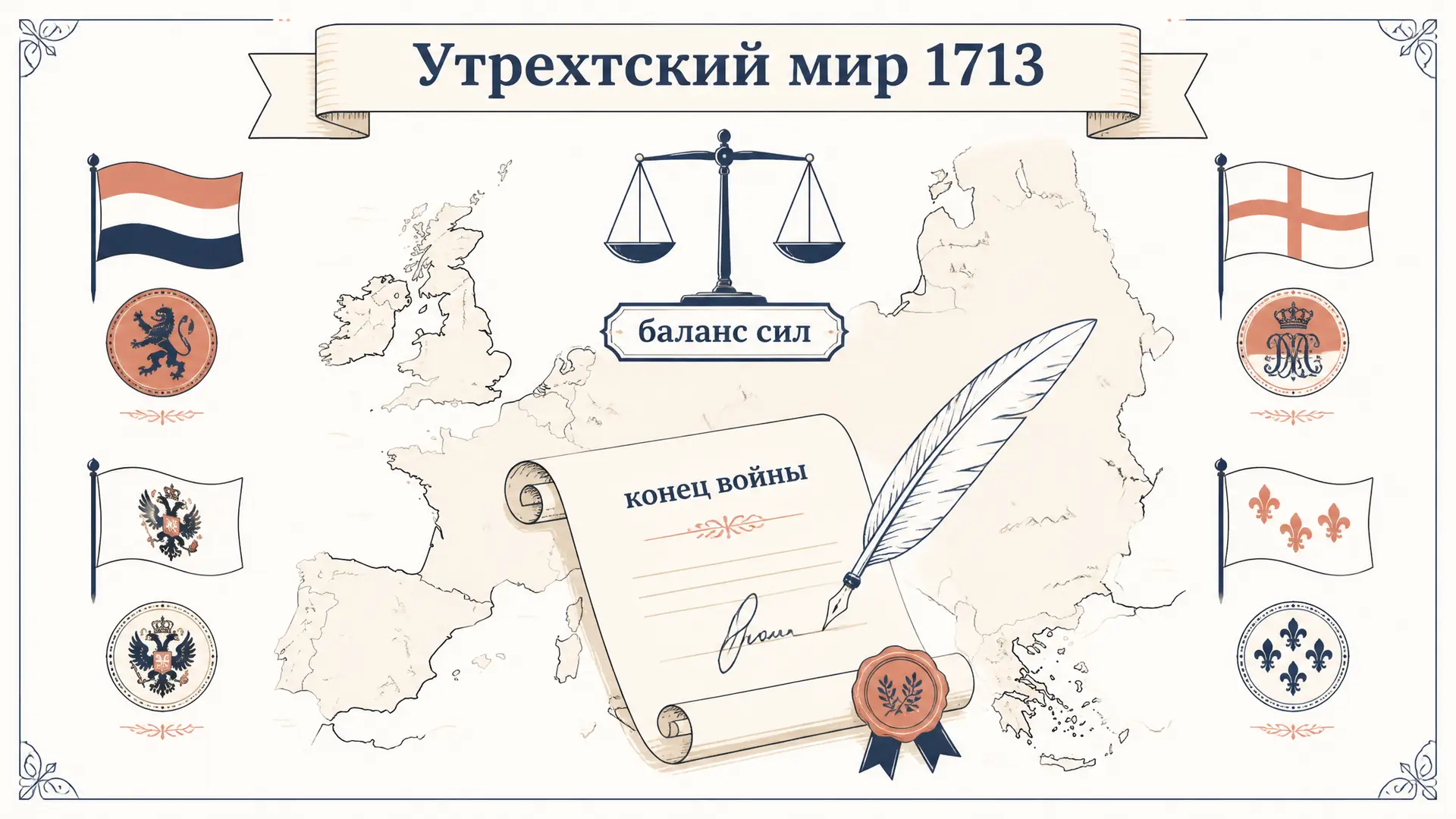 Утрехтский мир 1713: итоги и значение договора