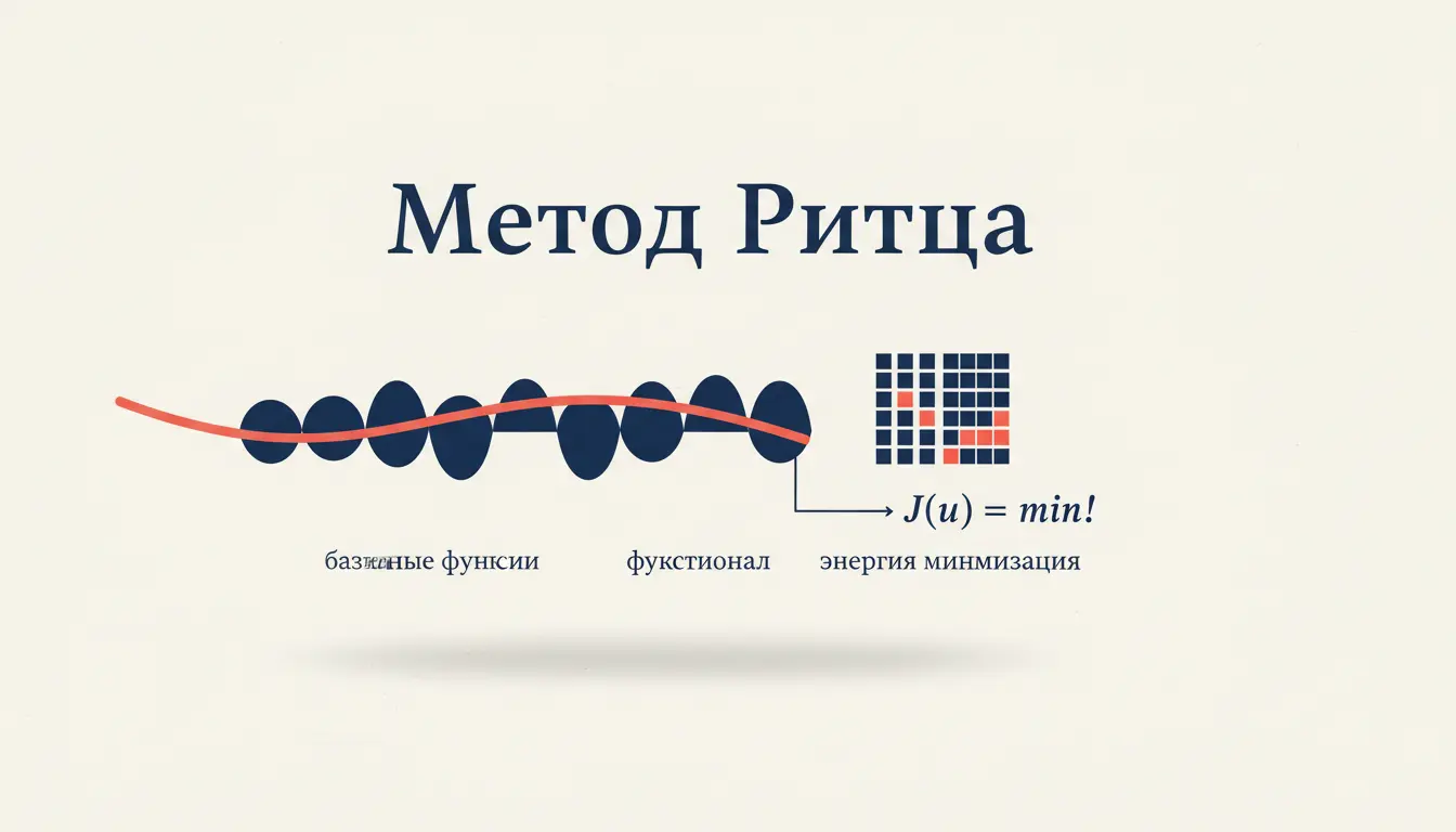 Вариационный метод Ритца: приближённое решение краевых задач