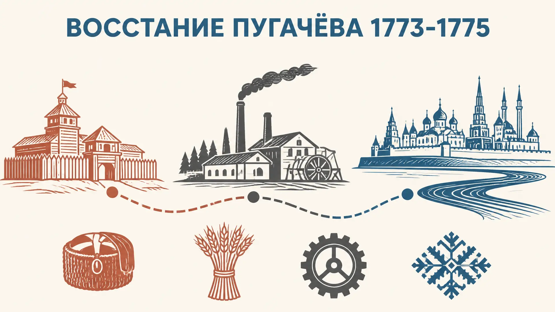 Восстание Пугачёва: причины, ход, итоги