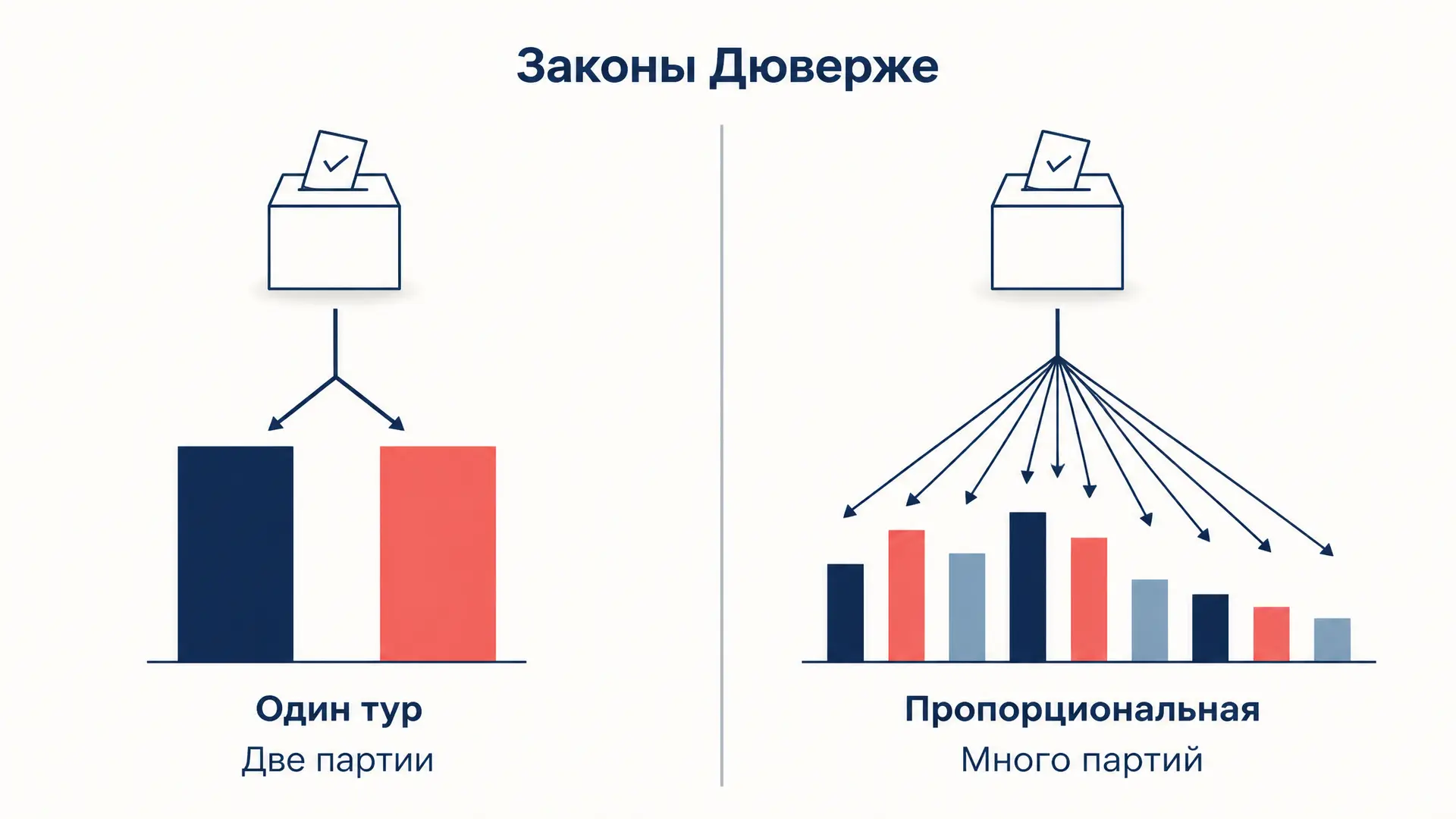 Законы Дюверже: почему система задаёт число партий