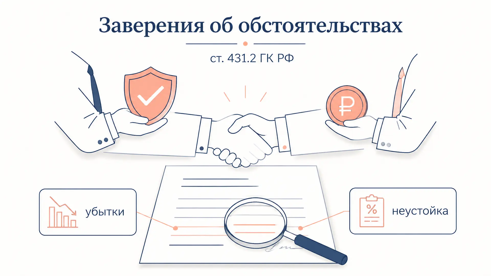 Заверения об обстоятельствах: статья 431.2 ГК РФ