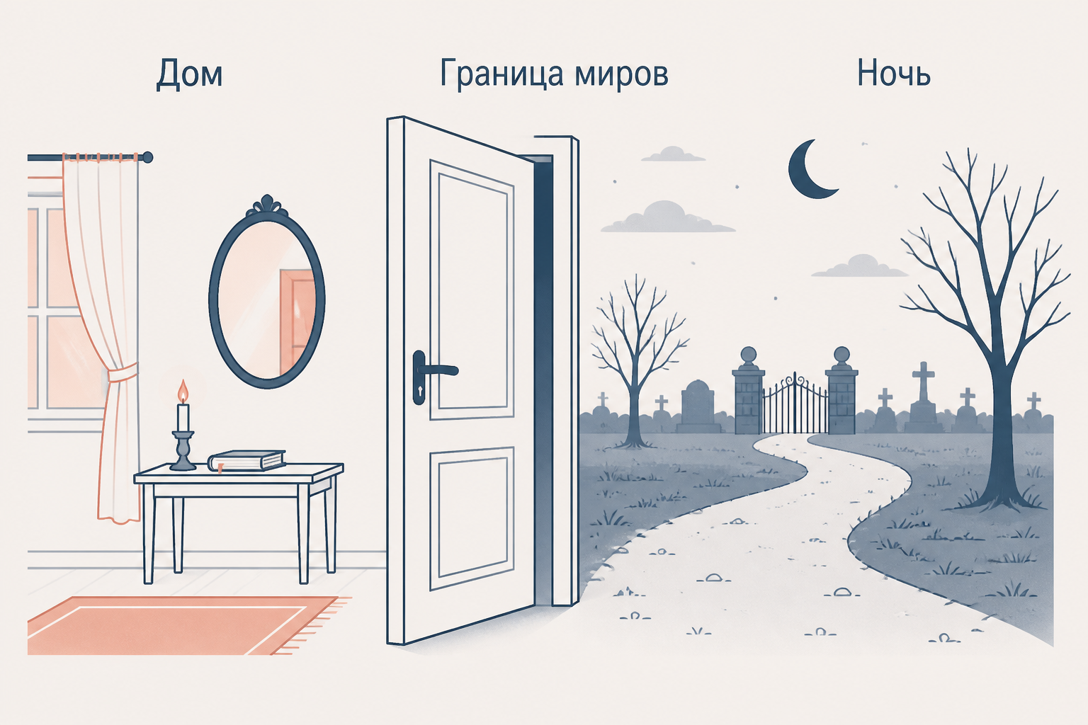 Баллада как пограничный жанр: героиня у порога между освещённой комнатой и ночной дорогой