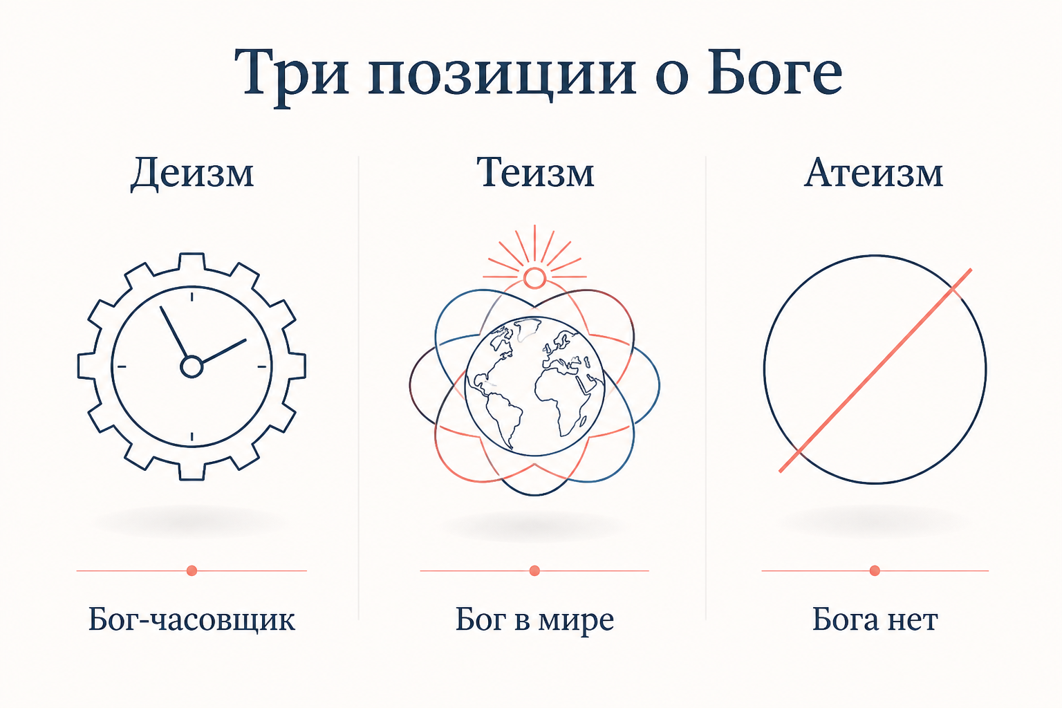 Образ Бога-часовщика: мир как заведённый механизм, разум и естественная религия в центре деизма Просвещения