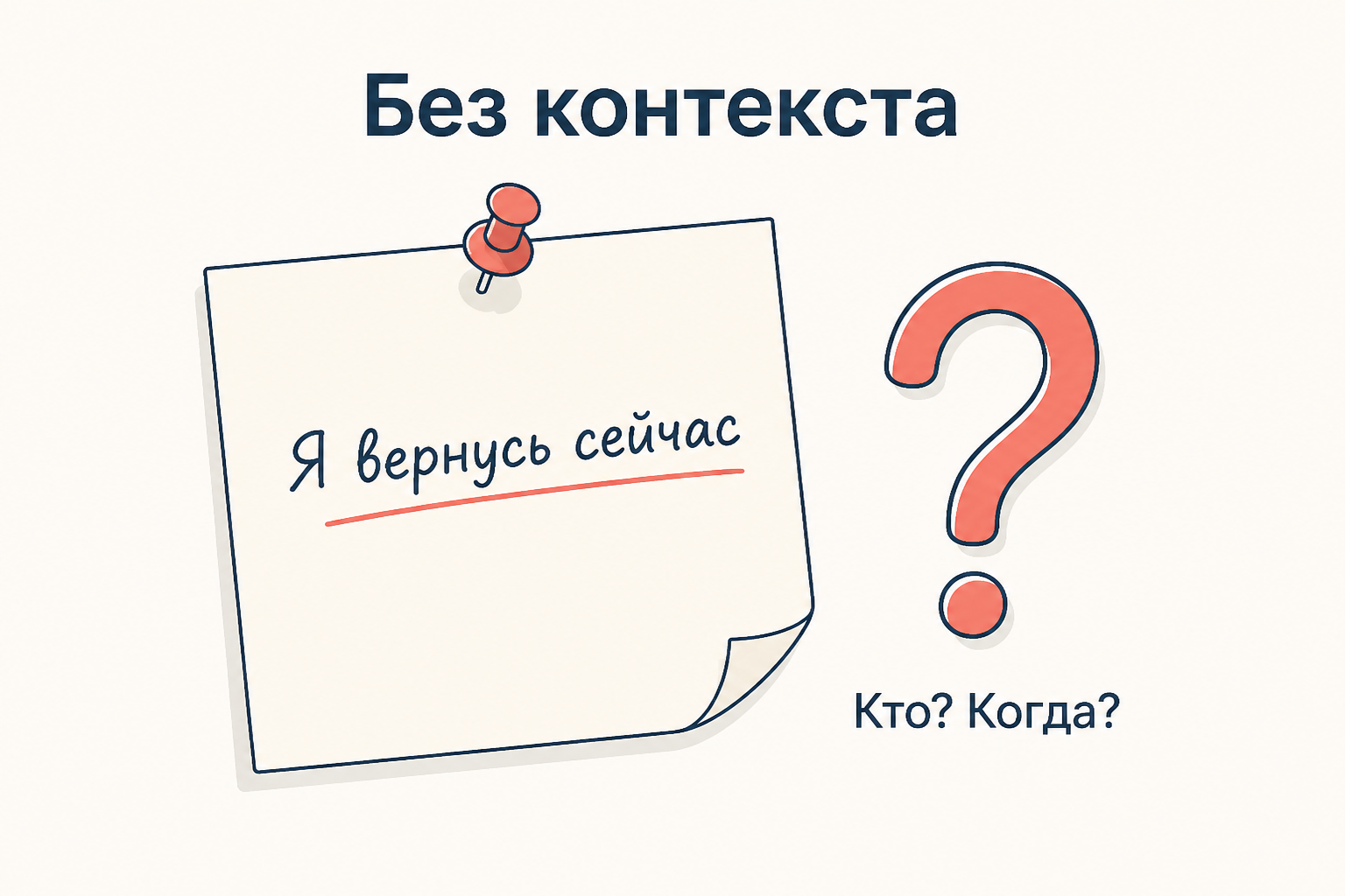 Записка без контекста: дейктики я и сейчас не позволяют восстановить автора и время