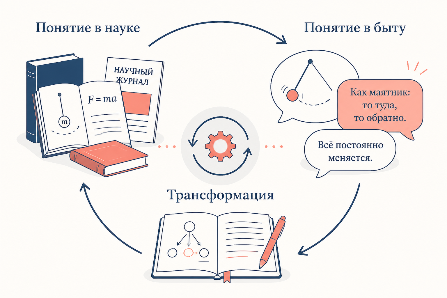 Обратный поток: как понятия науки уходят в обыденную практику