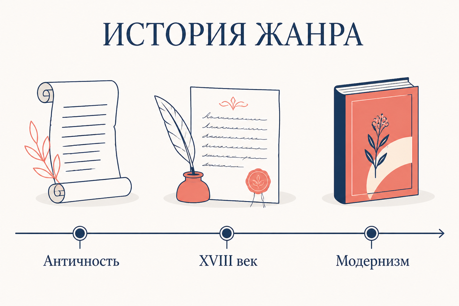 Развитие эпистолярного жанра: от античности к модернизму