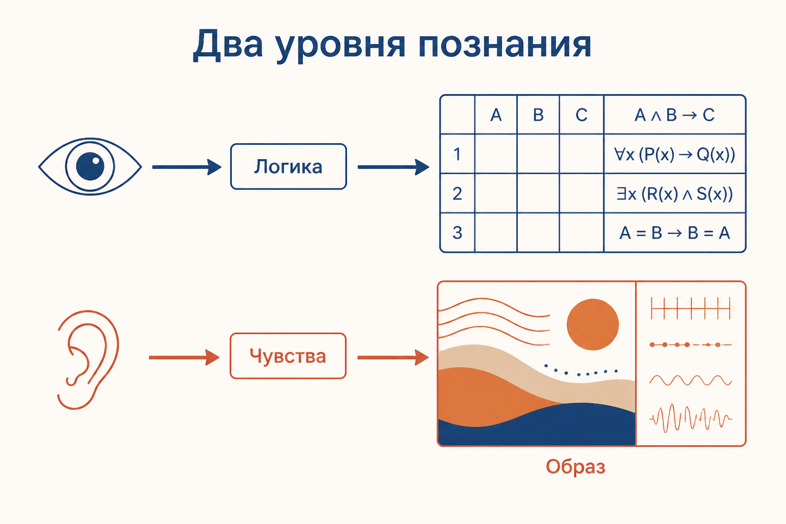 Сопоставление логического и чувственного познания у Баумгартена