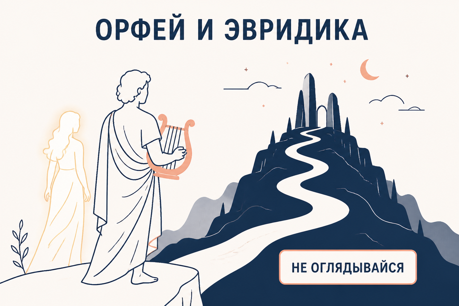 Орфей и Эвридика в финальном мифе «Георгик»