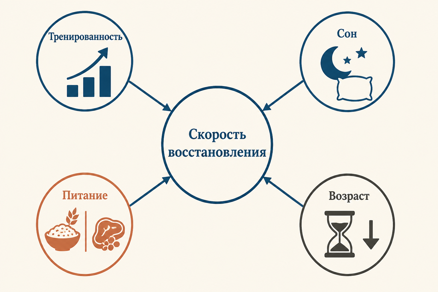 Факторы, влияющие на скорость восстановления спортсмена