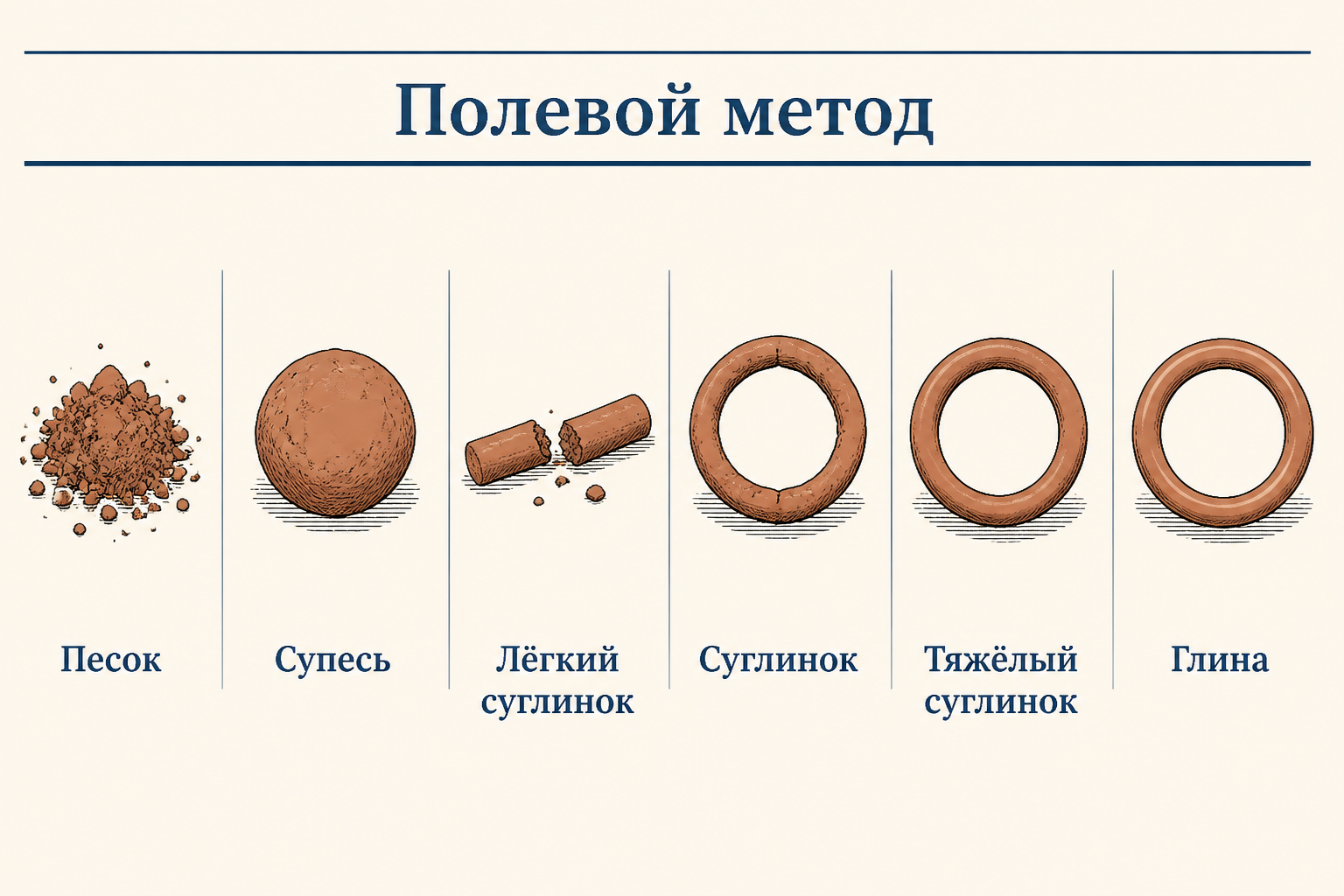 Полевое определение гранулометрического состава