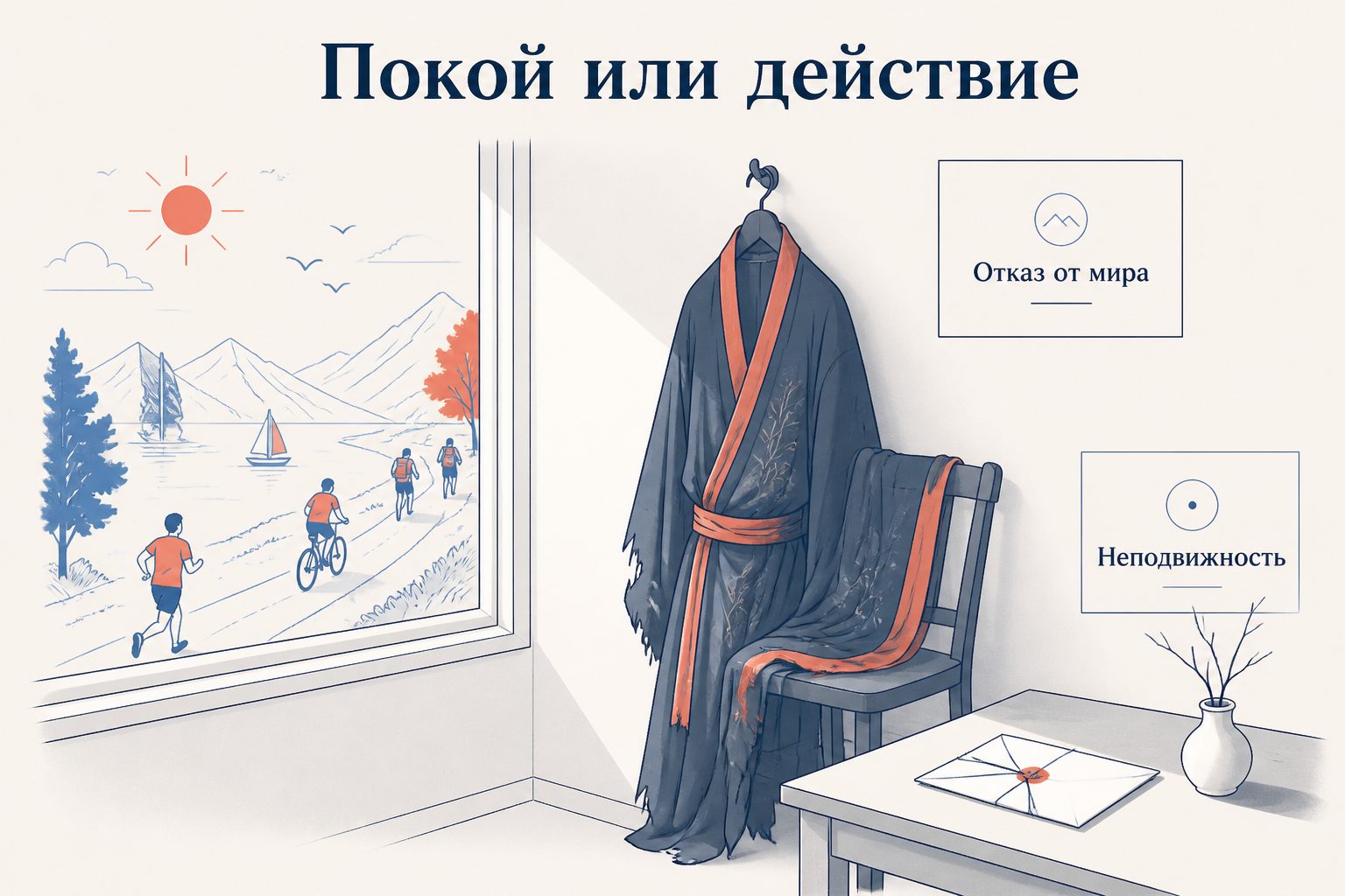 Символика халата: покой и отказ от действия