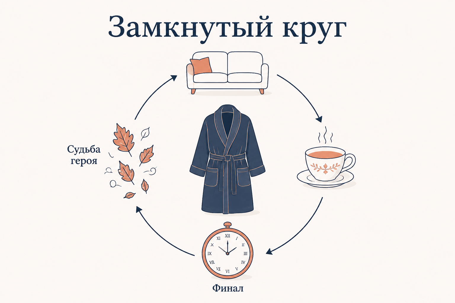 Халат как символ судьбы - замкнутый круг