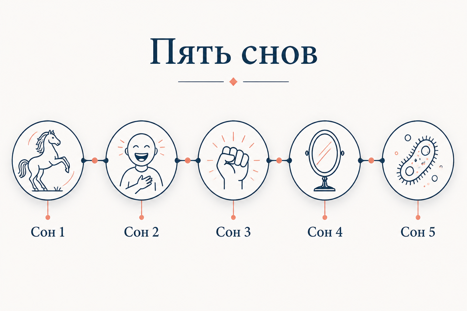 Мотив сна в структуре романа: схема пяти снов Раскольникова