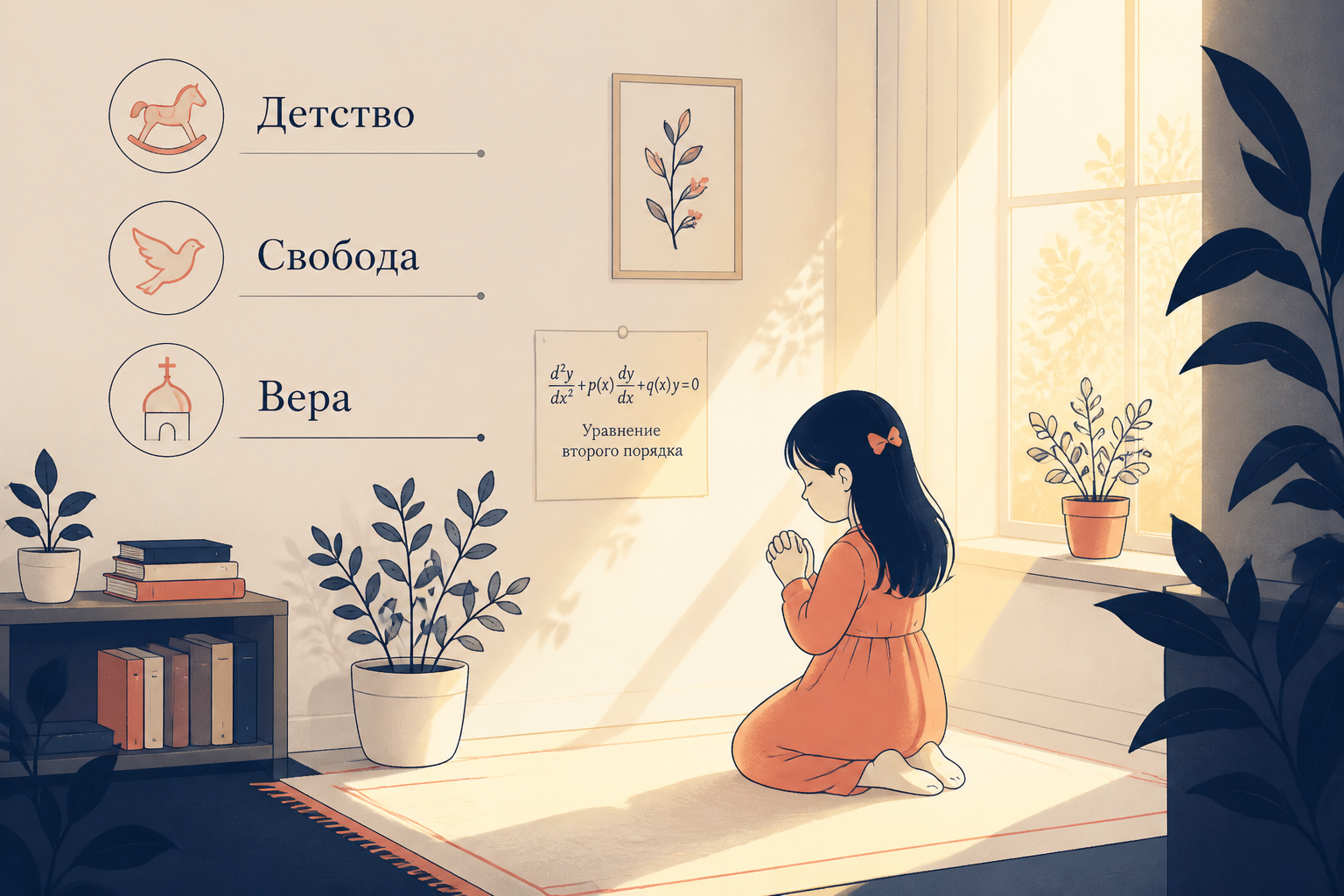 Детство Катерины: свет и свобода как истоки характера