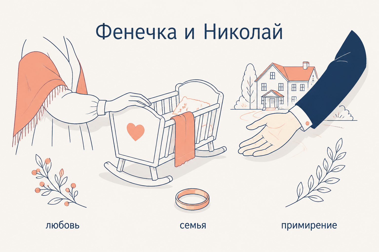 Фенечка и Николай: любовь становится признанной семьёй
