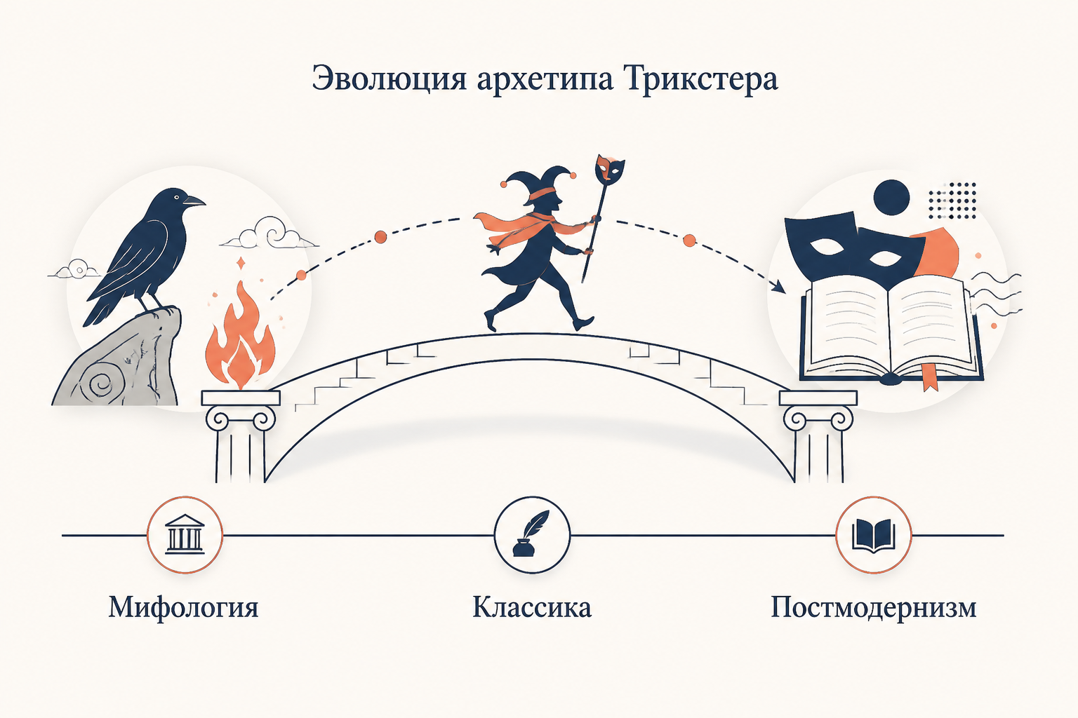 Современные трикстеры в литературе и культуре: от мифологии к постмодернизму