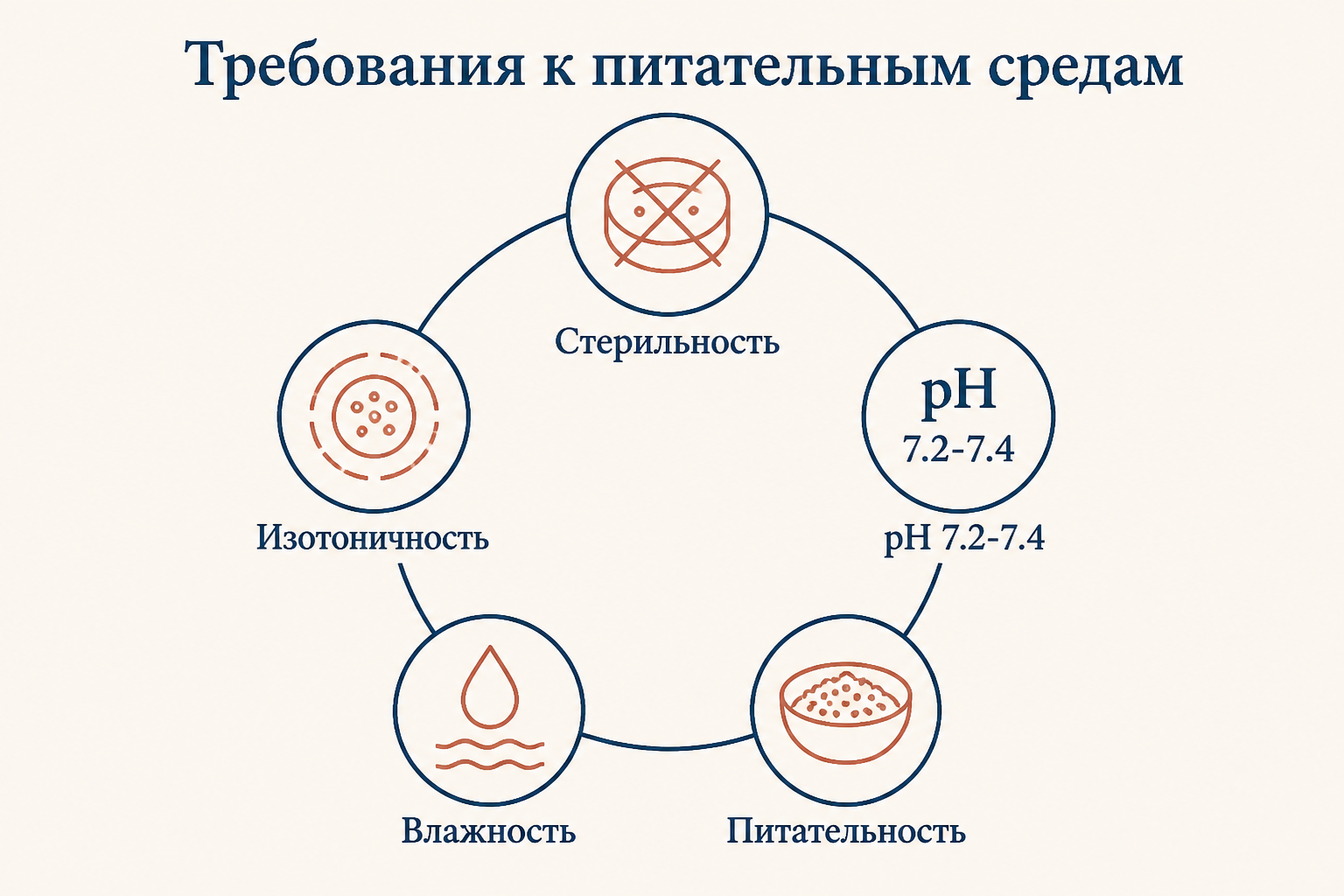 Общие требования к питательным средам