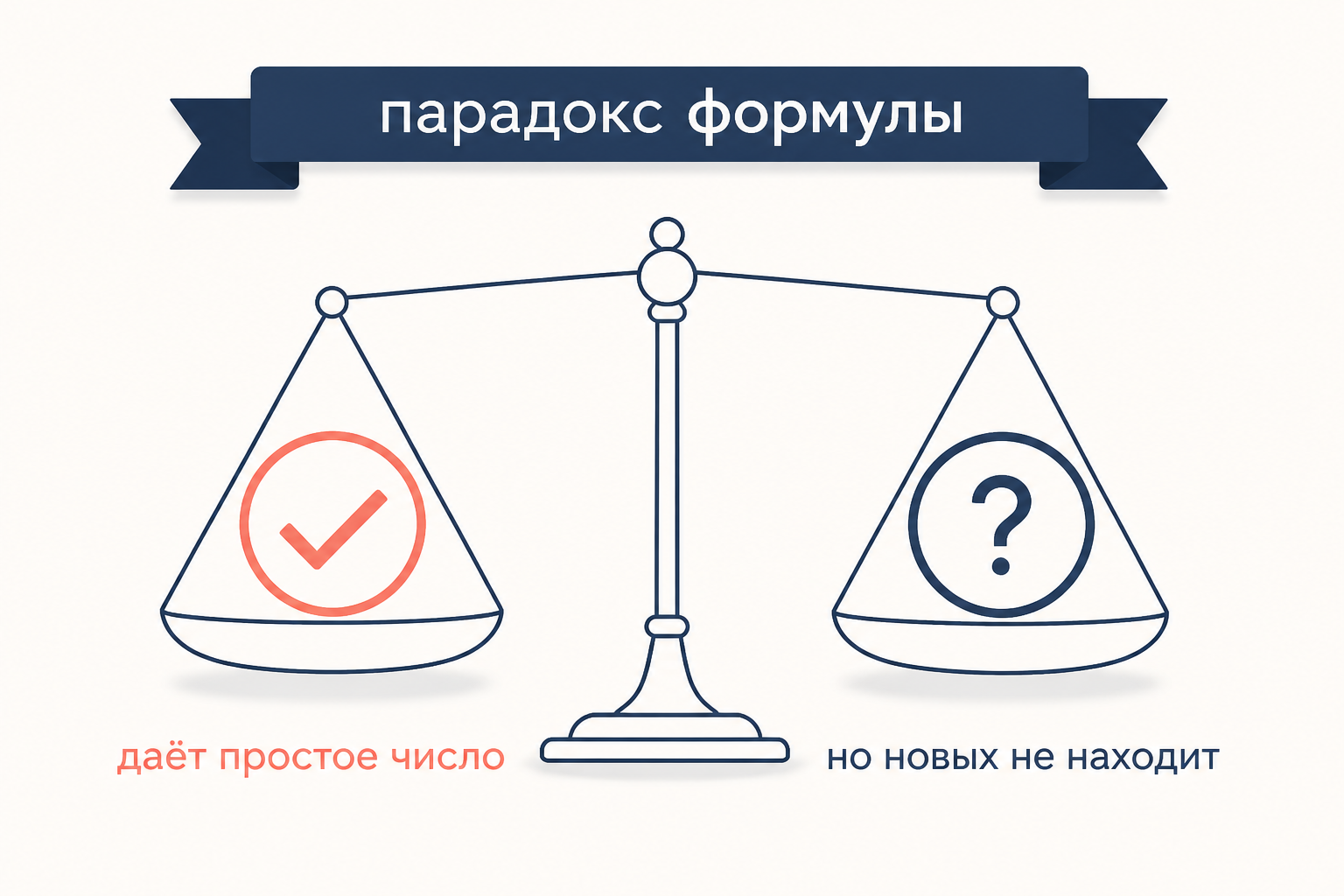 Парадокс формулы Миллса: она гарантирует простое число, но не помогает искать новые