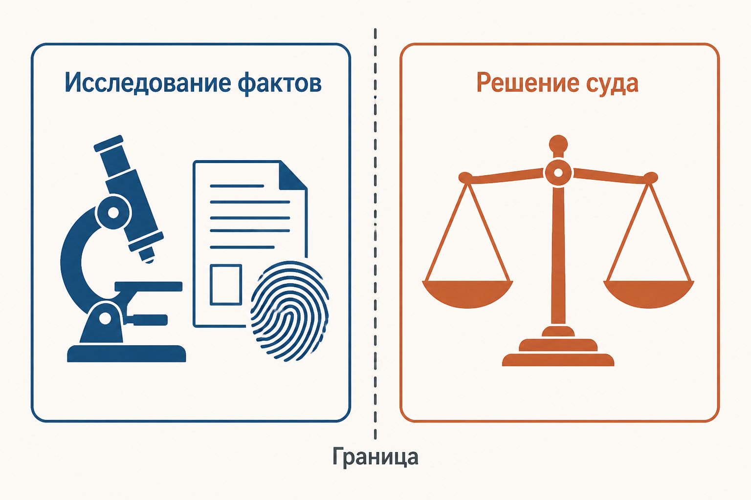 Эксперт исследует факты и специальные признаки, а правовую оценку даёт суд