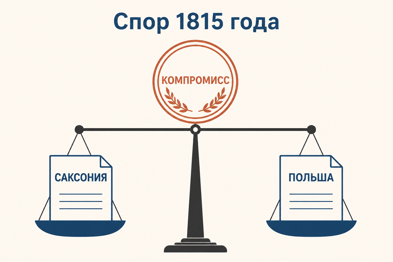 Спор о Саксонии и Польше: легитимность ограничивает территориальные требования великих держав