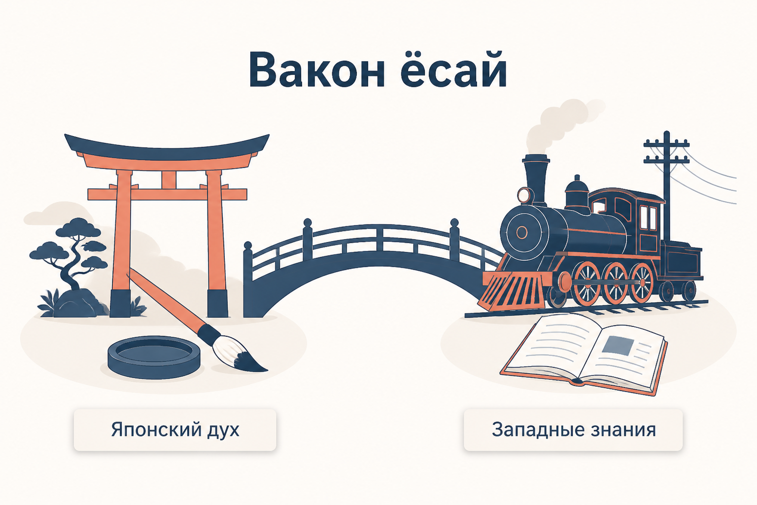 Сочетание японской традиции и западных институтов в модернизации Мэйдзи