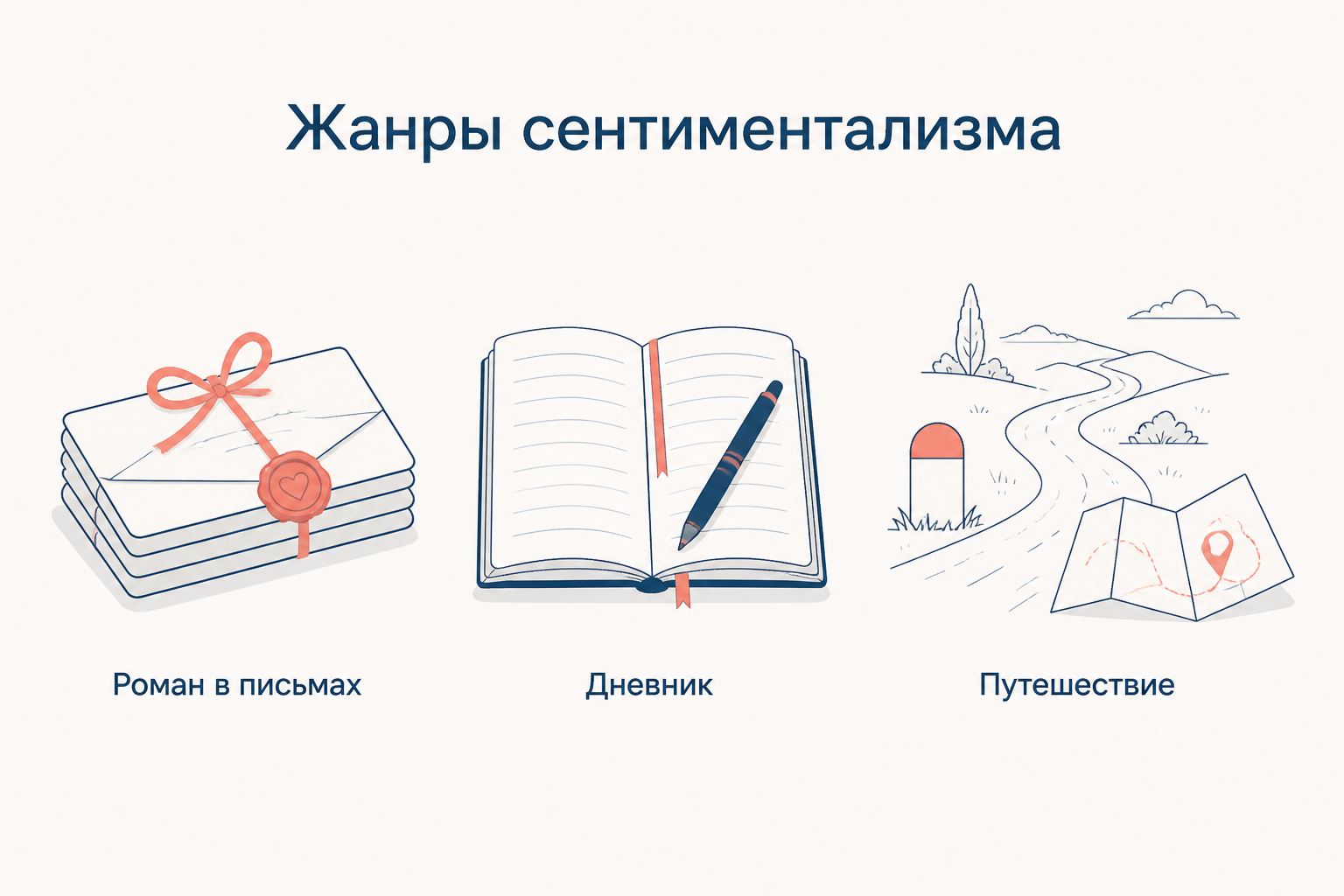 Жанры сентиментализма: письмо, дневник и чувствительное путешествие
