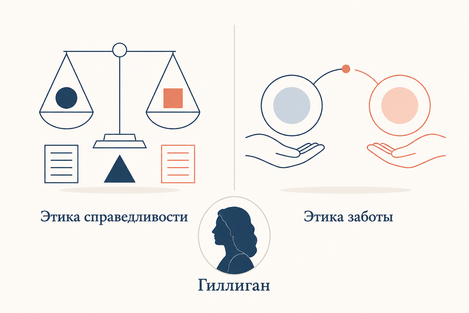 Критика Гиллиган: этика справедливости и этика заботы