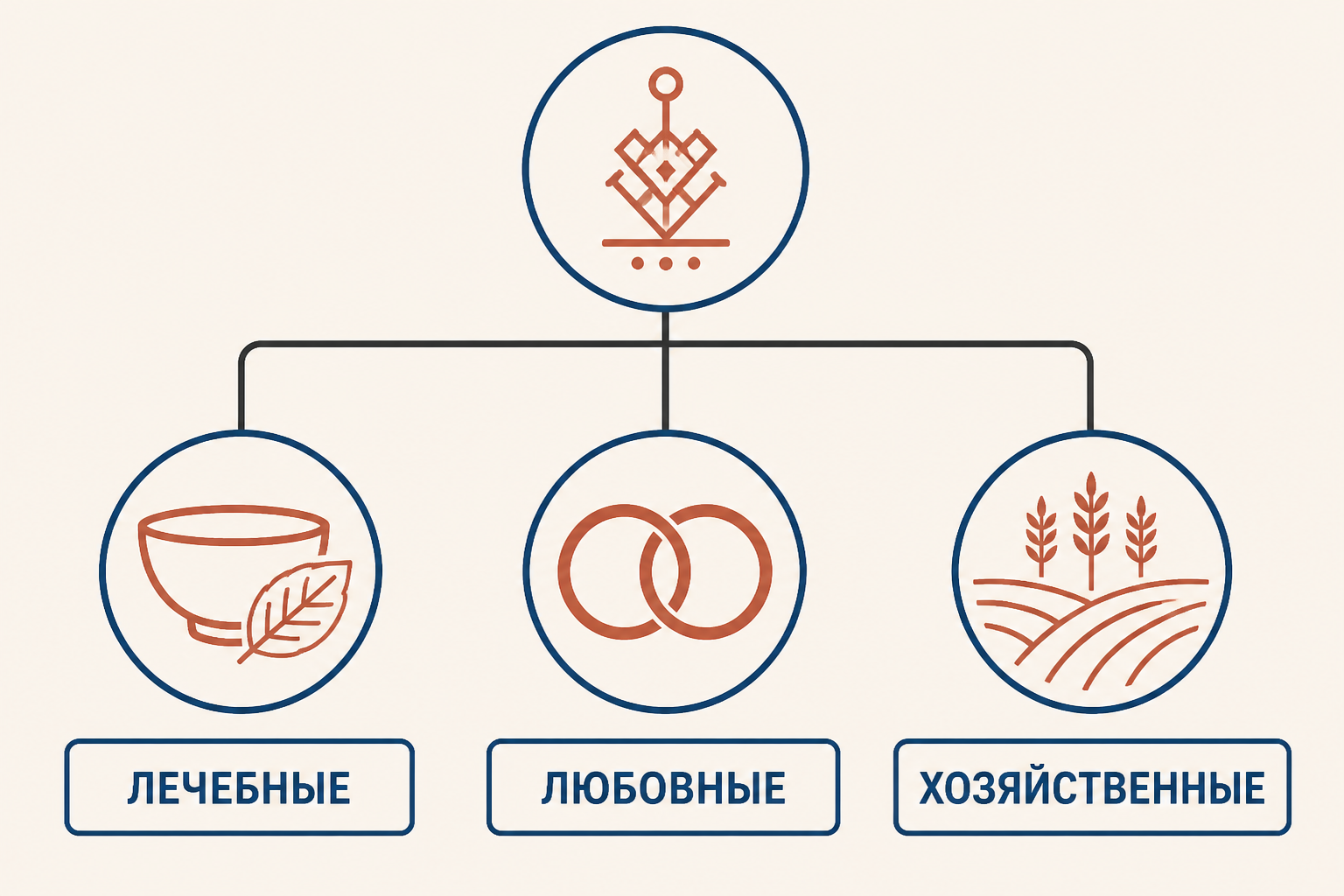 Три вида заговоров: лечебные, любовные и хозяйственные